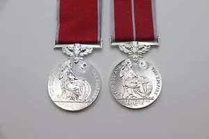 Offizielle British Empire Medaille montiert volle Größe Kopie Medaille BEM EIIR CIIIR - Bild 1 von 12