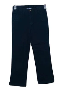 Chaps & French Toast Boys Adjustable Waist N-Blue Classic Chino Pants Size 7 #2 - Picture 1 of 12