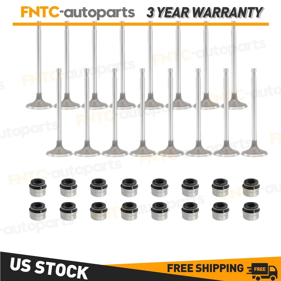Exhaust and Intake Valves Set kit For Audi A4 A5 Volkswagen Passat/Tiguan/CC Foto 1 de 4