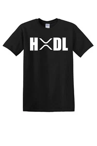 XRP Hodl Black T-Shirt Tee, Crypto, XRP Army,Ripple, 589 - Picture 1 of 1