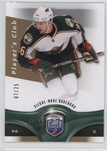 2009-10 Upper Deck Be a Player Player's Club /25 Pierre-Marc Bouchard #5