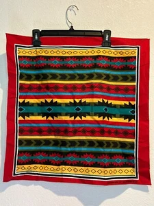 Hav A Hank Southwest Aztec Bandana Handkerchief USA - Picture 1 of 4