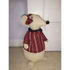 Stuffed Mouse Doorstop Doorstay Smartly Dressed Home Decor Adorable Fashion