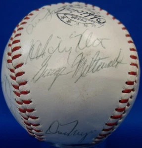 JSA LOA 1982 Oakland Athletics x11 Team Signed Autographed AUTO Baseball DBB 783 - Picture 1 of 7