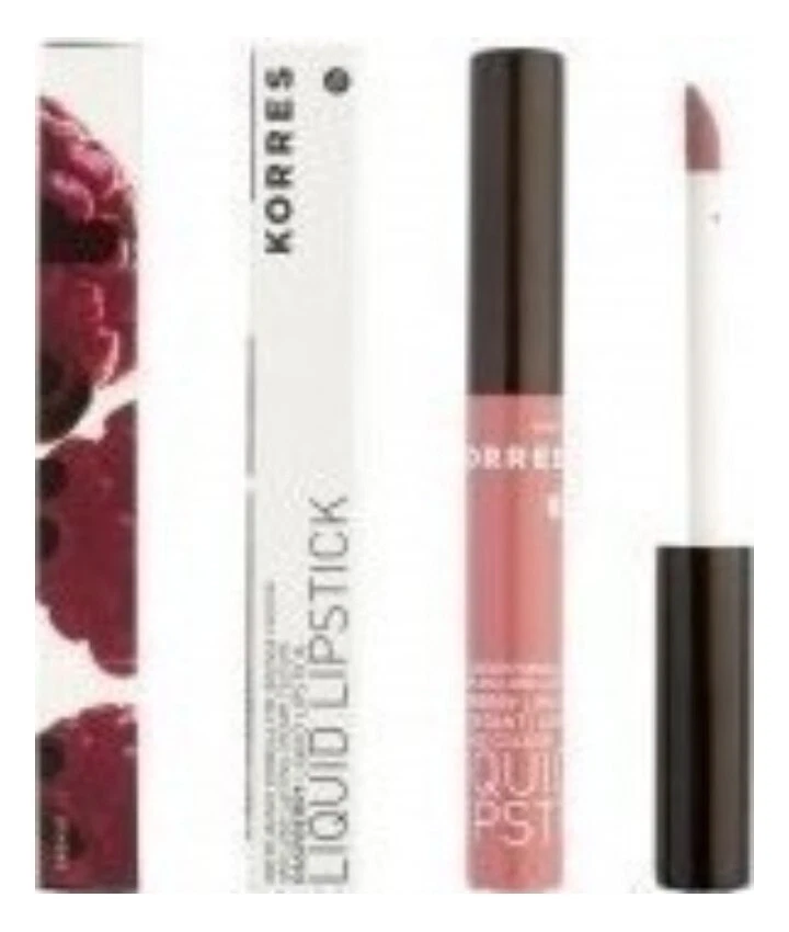 KORRES RASPBERRY LIQUID LIPSTICK 13 SOFT PINK 3.5ml - Image 1 of 1