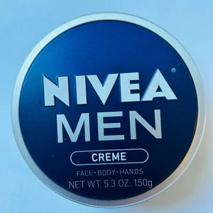 NIVEA Men Creme - Multipurpose Cream for Men Face Hand & Body Lotion 5.3 oz. Tin - Picture 1 of 2