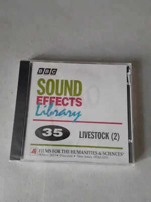 BBC Sound Effects Library 35 Livestock (2) (CD, 1991) Brand New, Sealed - Image 1 of 2
