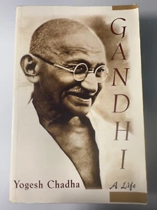 Gandhi A Life by Yogesh Chadha Paperback Nonfiction Biography Book - Picture 1 of 4