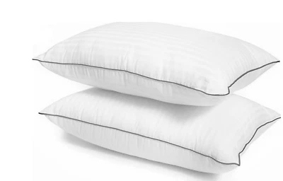 King Size Egyptian Cotton Pillow Protectors with Zipper 2 Pack  20 x 36" - Image 1 of 4