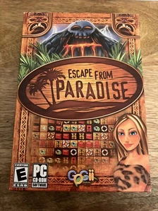 Escape From Paradise Video Game PC Cd-ROM E-Everyone (Factory Sealed) - Picture 1 of 5