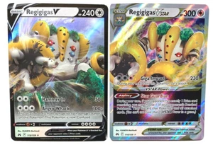 Regigigas V & VSTAR - 114/159 - Crown Zenith - Pokemon Ultra Rare Card Set - NM - Picture 1 of 1