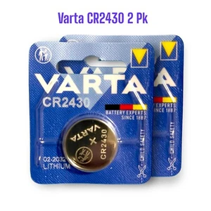 Genuine Varta Cr2430 Lithium Battery - 2 Pack - Picture 1 of 1