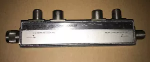 HP 777D 1.9 to 4 GHz, 20 dB Dual Directional Coupler - Picture 1 of 2