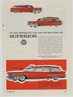 1958 Superior Coach Co. Ad: Cadillac Ambulances - Lima, OhiO