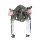 Pluszowe zabawne kapelusze dla zwierząt Czapka dziecięca Poliester z podszewką z polaru - Słoń