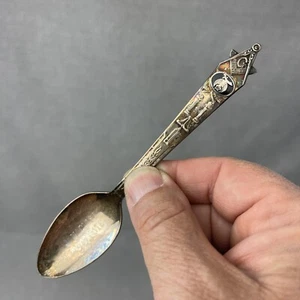 Potentado Cuchara Masónica Esmaltada Shriner Símbolo Plateado Klitzner, Prov R.I. - Imagen 1 de 8
