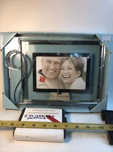 Photo Frame / 40Th Anniversary / 4x6” picture space / Silver New In The Box - Picture 1 of 2