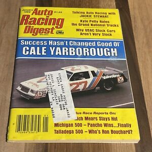 1982 Auto Racing Digest, Cale Yarborough Cover