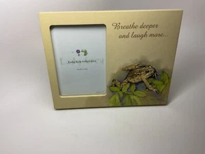 NWT! FETCO “Lady Grey” Collection Fine Wood Easel Back Picture Frame FROG Design - Picture 1 of 5