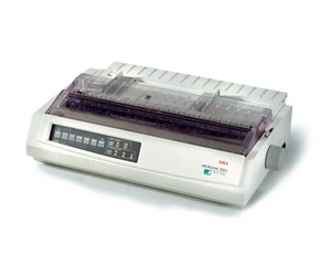 Oki Microline 3321 Eco 9-Pin Wide Carriage Dot Matrix Printer - 12 Mth Warranty - Picture 1 of 4