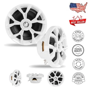 High-Performance 2-Way Coaxial Marine Speakers - 400W Peak Power & Waterproof - Picture 1 of 10