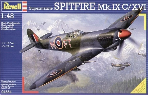 Supermarine SPITFIRE Mk.IX/XVI - 1:48 - Revell - 04554 - Immagine 1 di 1