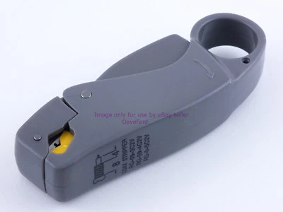 HANLONG INDUSTRIAL CO., LTD HT-322 Coax Stripper 3 Blade RG-58 RG-8X LMR-240 up to .242" Dia - W5SWL