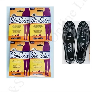 4 x Odor Eaters Slim Soles, Thin, Soft Especially Designed For Women (4 Pairs) - Picture 1 of 3