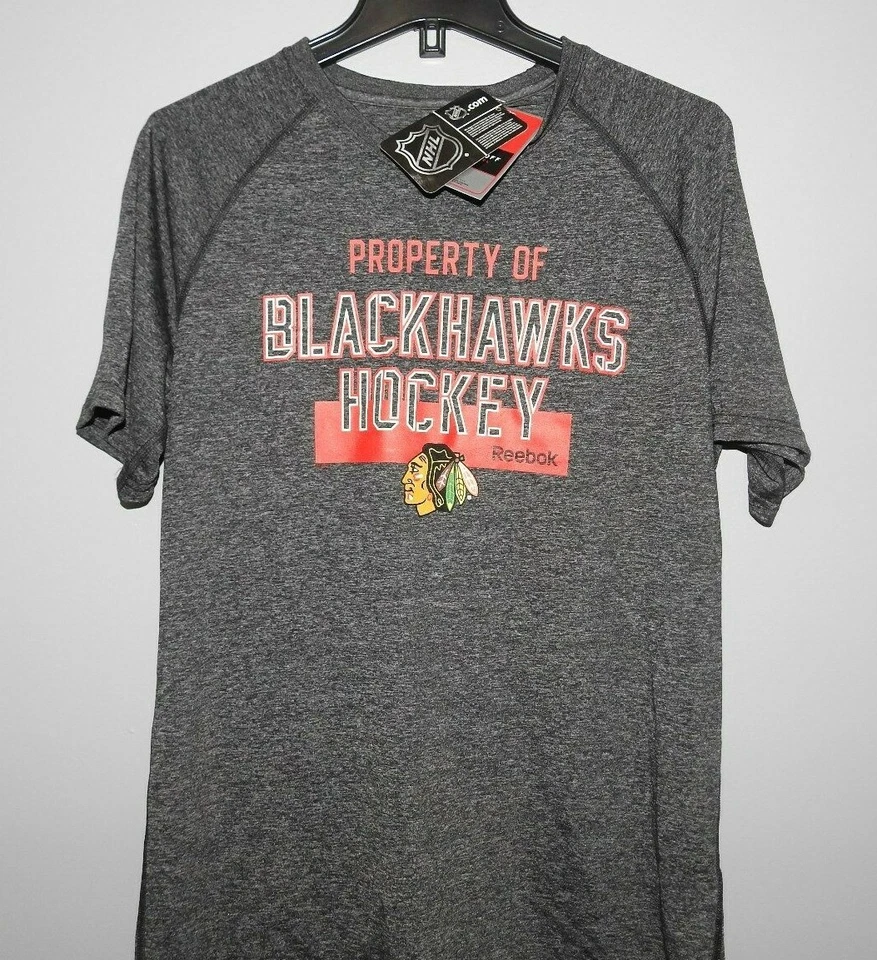 NHL Chicago Blackhawks Ultimate Short Sleeve Shirt New Mens Sizes $30 - Image 1 of 1