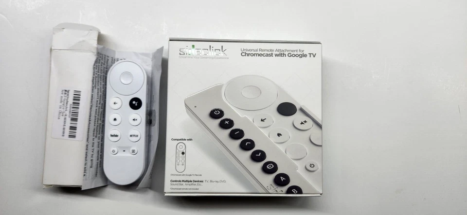 SIDECLICK for CHROMECAST w/ GOOGLE TV  PLUS Generic Replacement G9N9N Remote - Image 1 of 4