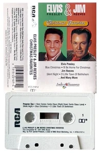 ELVIS & REEVES J. *VG* "CHRISTMAS FAVES" 1991 US RCA CASSETTE - Bild 1 von 1