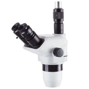 AmScope 2X-180X Trinocular Stereo Zoom Microscope Head w Focusable Eyepieces - Picture 1 of 1