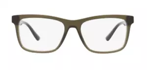 Versace VE 3319 200 Mens Eyeglass Frames Transparent Green 100% Authentic & New - Picture 1 of 4