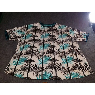 Camiseta Red Ape MCMXXXIII Flamingo Hombres Talla XXXL Multicolor Informal Ropa de Calle Foto 1 de 4