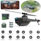 Tactical Black Hornet C128 Drone RC Helicopter 1080P HD Aerial Photography UAV