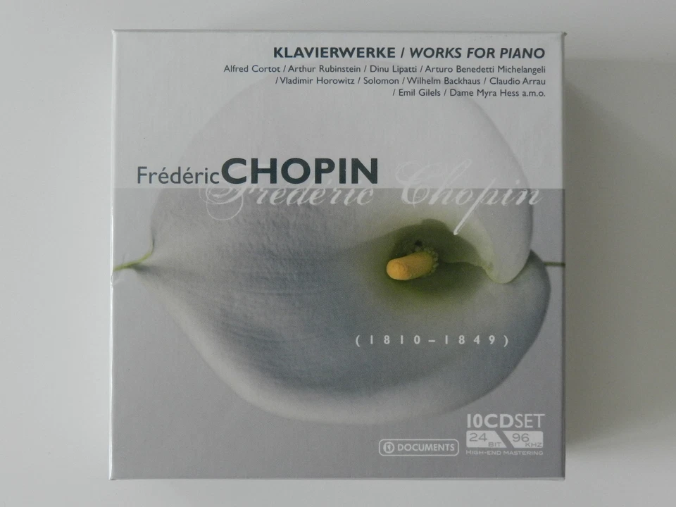 10 CD Set Frederic Chopin Klavierwerke Works for piano - Bild 1 von 1