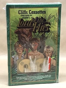 VTG NOS 80s - LORD OF THE FLIES - CLIFFS (NOTES) CASSETTES - MINI REEL TAPE - Picture 1 of 4