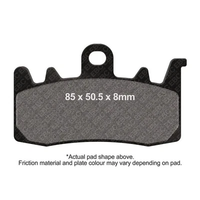 EBC Pro HH Brake Pad Set Front Left for MV Turismo Veloce 800 Rosso 2014 - 2021 — 第 1/4 张图片