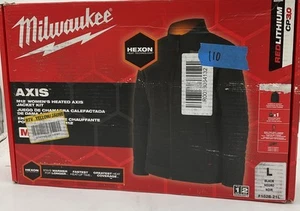Milwaukee Tool F102b-21L M12 Women's Heated Jacket, Black - Picture 1 of 6