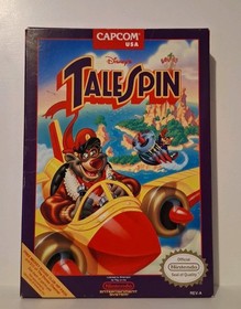 NES Disney's TaleSpin Nintendo Complete  CIB Authentic 