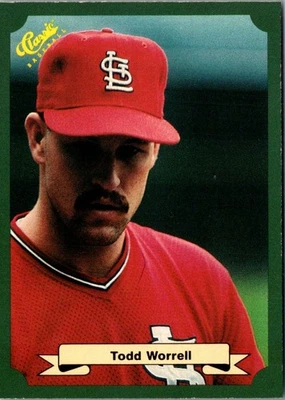 1987 Classic Game Todd Worrell #97 St. Louis Cardinals Baseball Card - Image 1 of 2