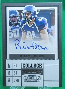 Billy Brown 2017 Contenders Auto RC #259 Shepherd - Picture 1 of 2