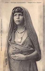 Mauritania - Moorish girl - Publ. Fortier 1156 - - Mauritanie - Jeune fille maur - Picture 1 of 2