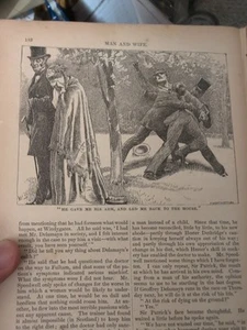 Wilkie Collins Man and Wife 1870 Harper and Brothers 1st Edition Scots Law Novel - Picture 1 of 18