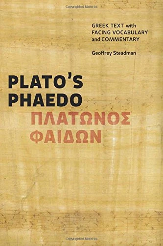 PLATO'S PHAEDO: GREEK TEXT WITH FACING VOCABULARY AND By Geoffrey Steadman *NEW* - Image 1 of 1
