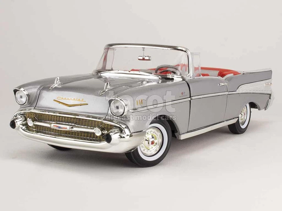 Chevrolet Bel Air Cabriolet 1957 - Auto World 1/18 - Photo 1/1