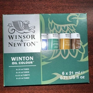 Winsor & Newton Winton Ölfarbe Tube Set - 6 x 21 ml #1490617 - Bild 1 von 3