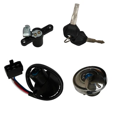 NEW  IGNITION SWITCH TANK CAP CUSHION LOCK KIT Fit 2006-22 KAWASAKI VULCAN 900 - Image 1 of 4