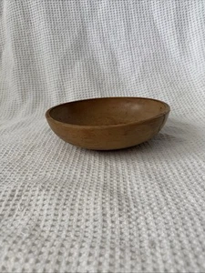 Distressed Wooden Bowl - Picture 1 of 5