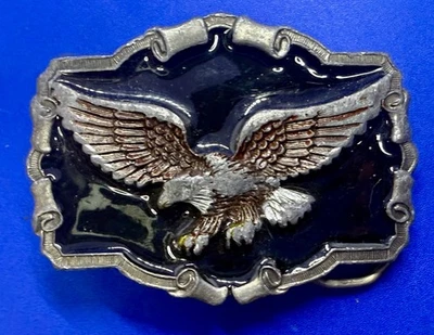Hebilla de cinturón Patriotic Bald Eagle Majestic Flight Western The Great American Foto 1 de 4